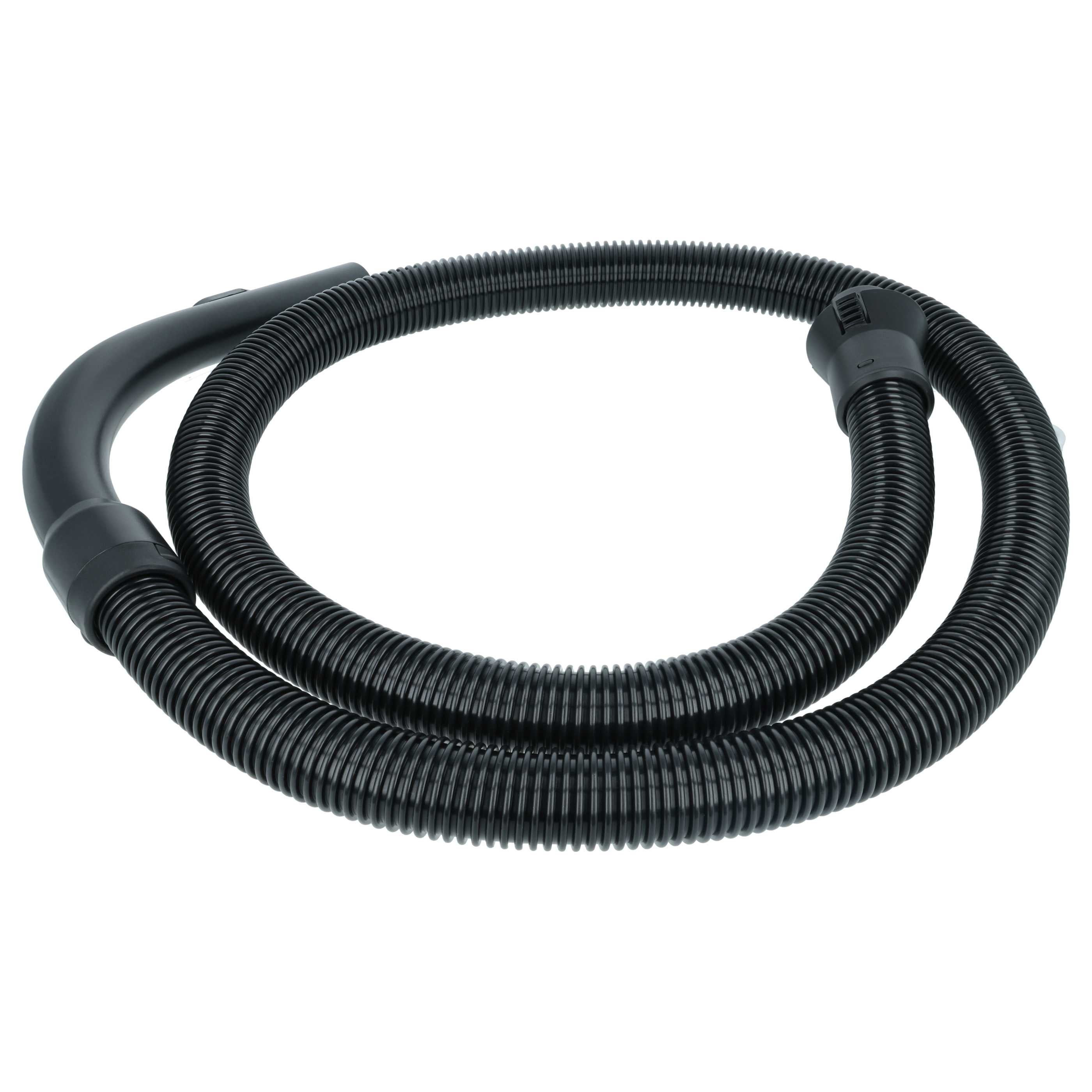 vhbw Tuyau flexible compatible avec Miele S4000, S5000, Black Pearl 5000, S4, S5 aspirateurs - 1,8 m, poignée - 3