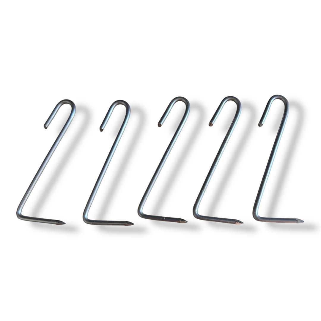 Une boîte avec 963 crochets en acier inoxydable pour tuiles en ardoise 16x70 mm - 3