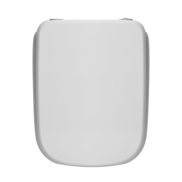 Tapa De Asiento WC Dolomite Rio – Blanco, MDF Lacado, Bisagras Anti-Corrosión, Fabricado En Italia