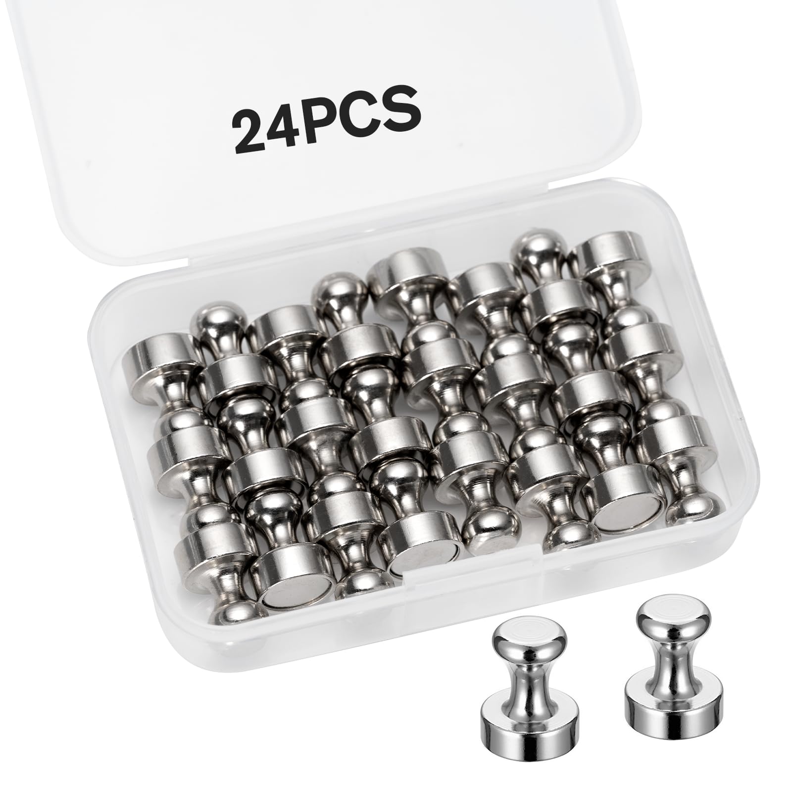 Magnetpro 42 pezzi Magneti per lavagne magnetiche Forti spilli