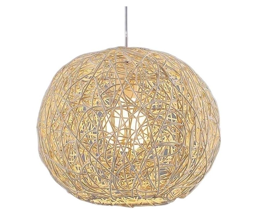 Lampa wisząca Dris biała D19cm - Atmosphera créateur d'intérieur