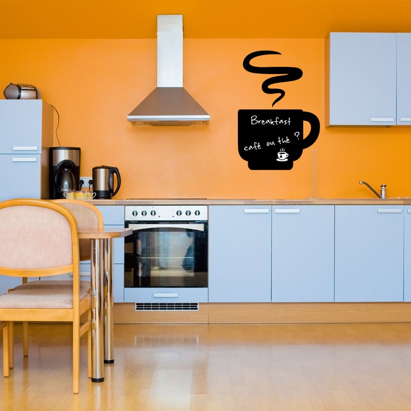 Adesivo ardesia Caffè caldo - Sticker adesivo - adesivi murali - 125x85cm - 3