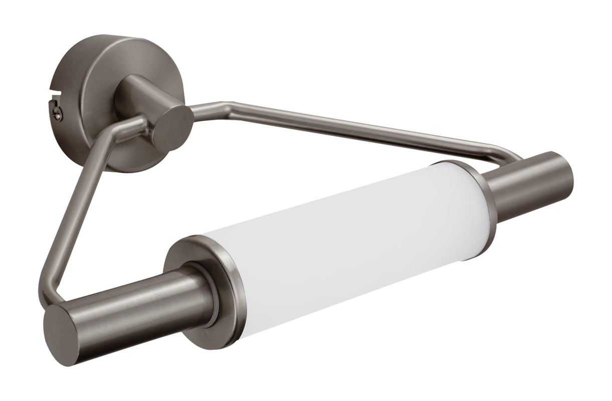 Kinkiet ścienny Major srebrno-biały 2xG9x40W wym: 14 x 29 x 18 cm szkło IP44 Candellux