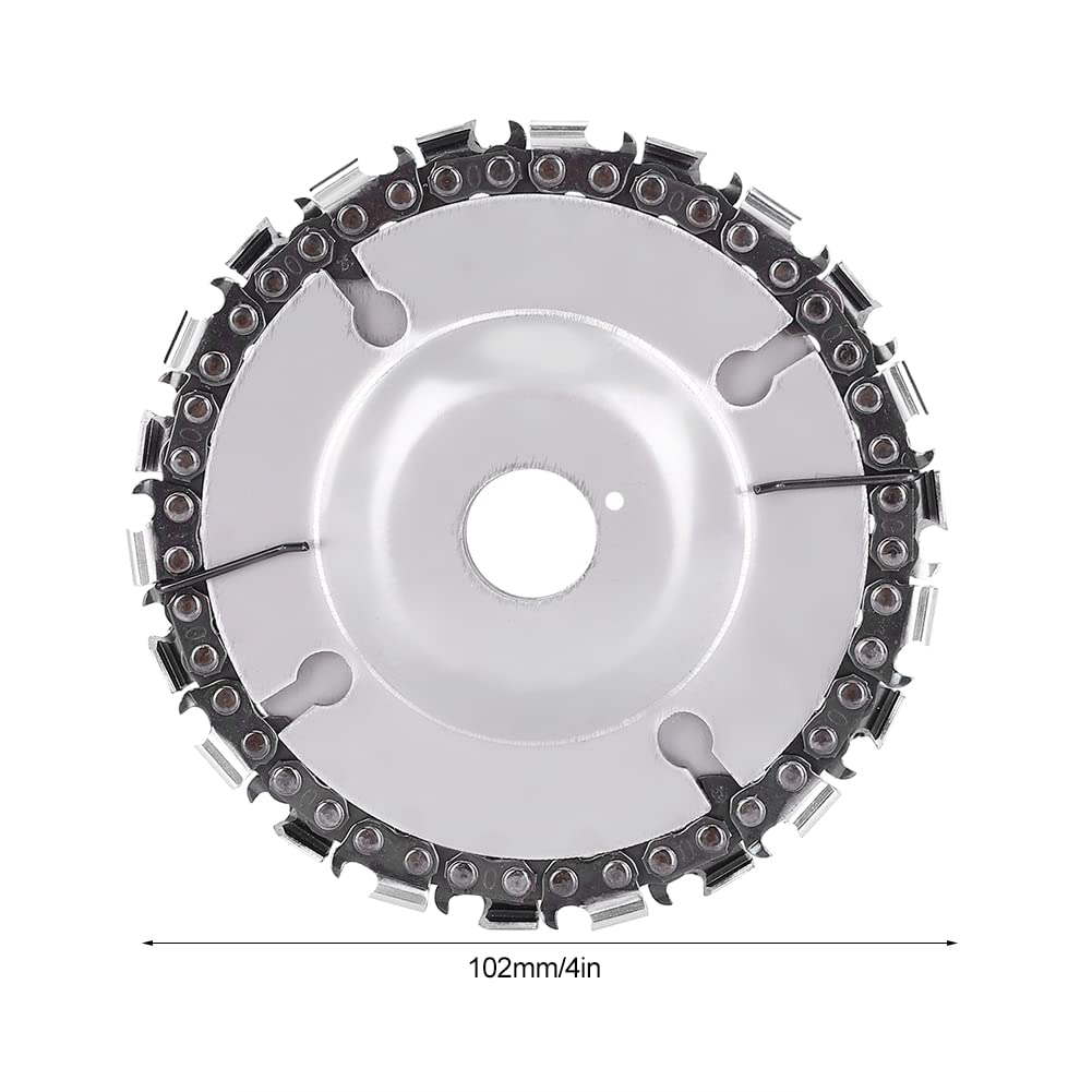 Lame de scie à chaîne pour meuleuse d'angle, disque à chaîne, accessoires de coupe pour le travail du bois - 8