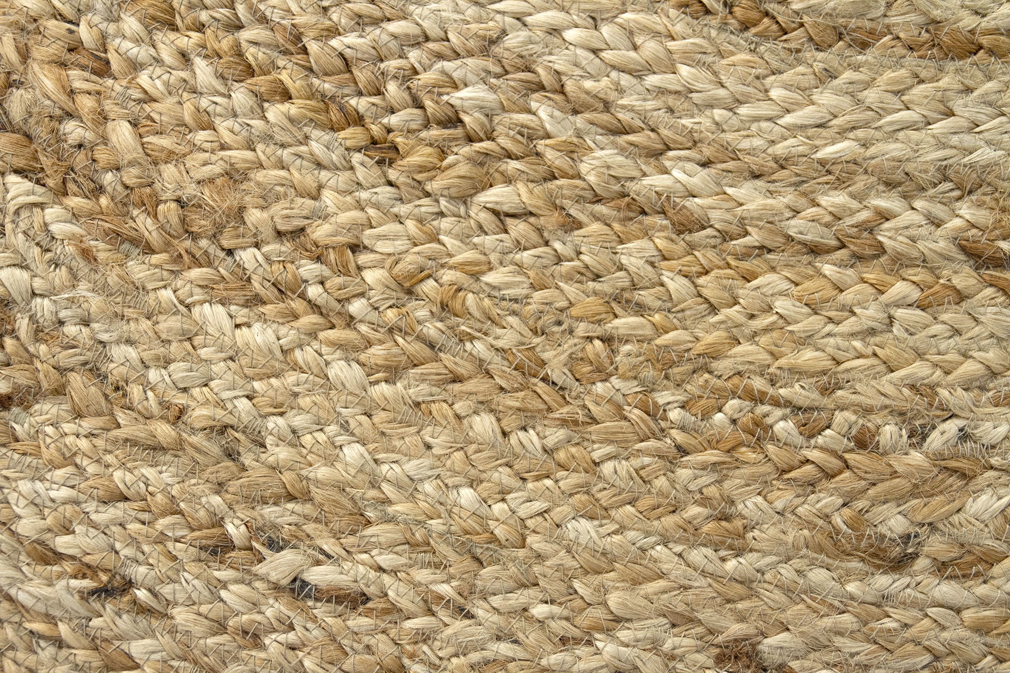 Tappeto rotondo ALHAMBRA in juta naturale 200x200 cm - Tappeto per soggiorno, camera da letto e soggiorno - 5