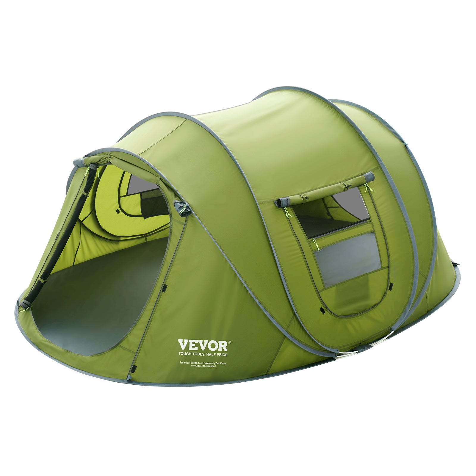 Tente Camping VEVOR 3 Personnes - Imperméable PU2000 - Anti-UV - Installation Facile