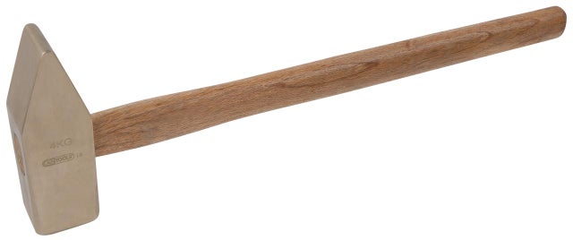 KS TOOLS Masses BRONZEplus 2500 g, manche en Hickory