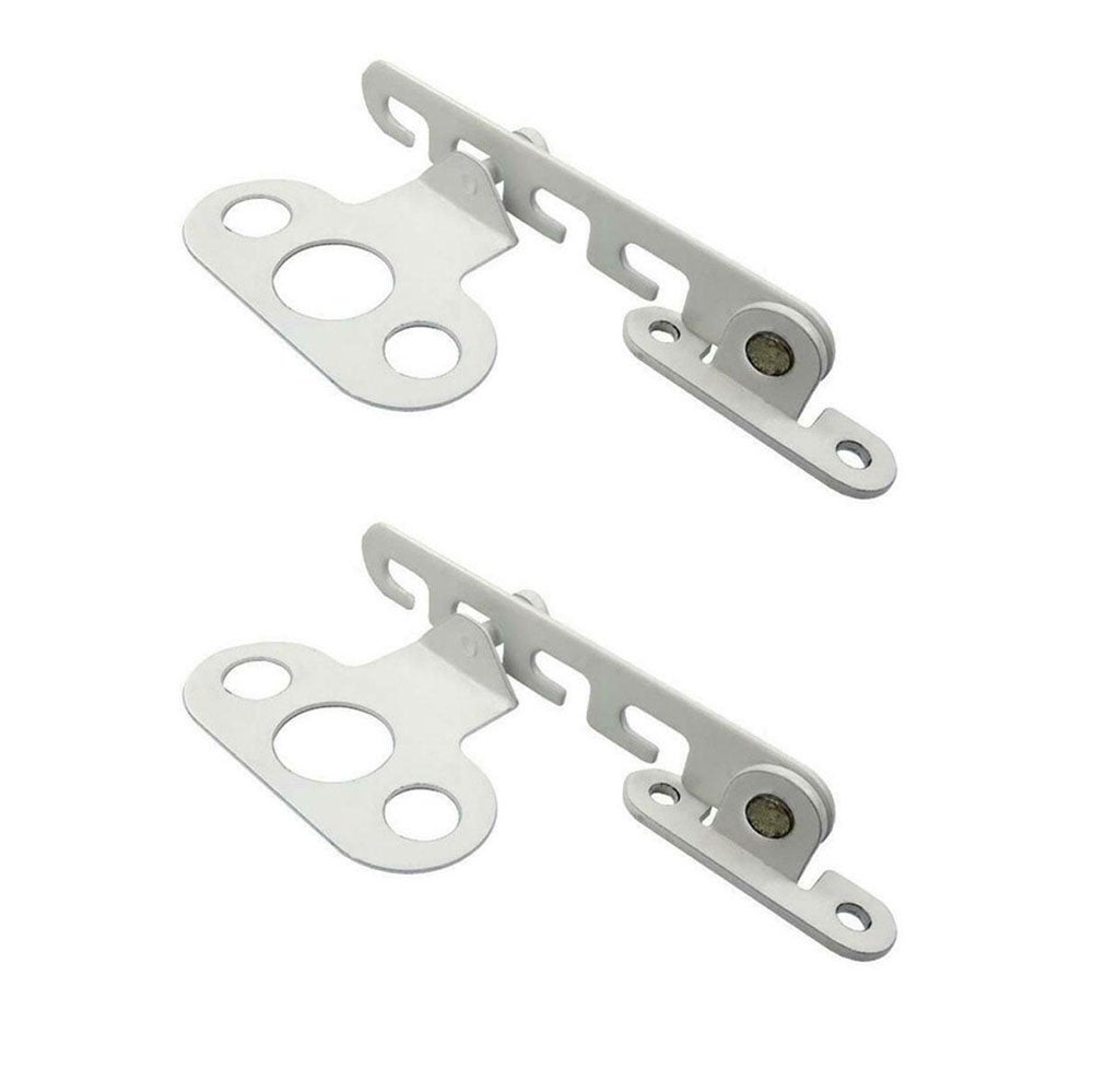 Lot De 2 Supports Réglables Pour Radiateur En Fonte - Hauteur 8 à 13 Cm - Aluminium Blanc Résistant - Installation Facile Supports Résistance Brouillard Salin