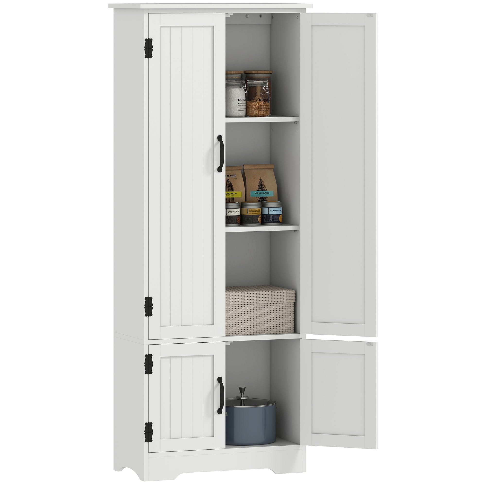 Buffet de cuisine armoire de cuisine contemporaine multi-rangements 2 ...