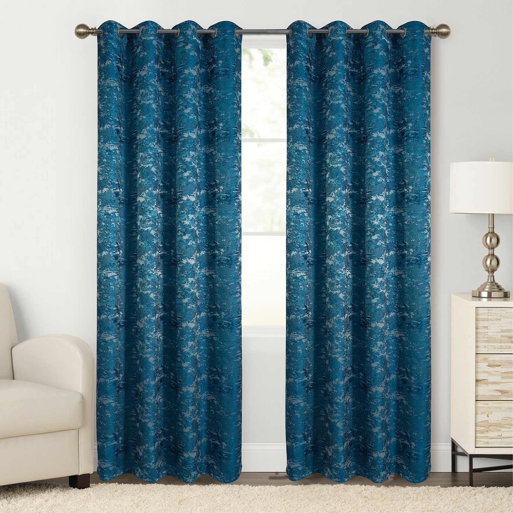 Paire de Rideaux Effet Lin Haltonas gris 60x120cm Paire de Rideaux Effet Lin Haltonas gris 60x120cm
