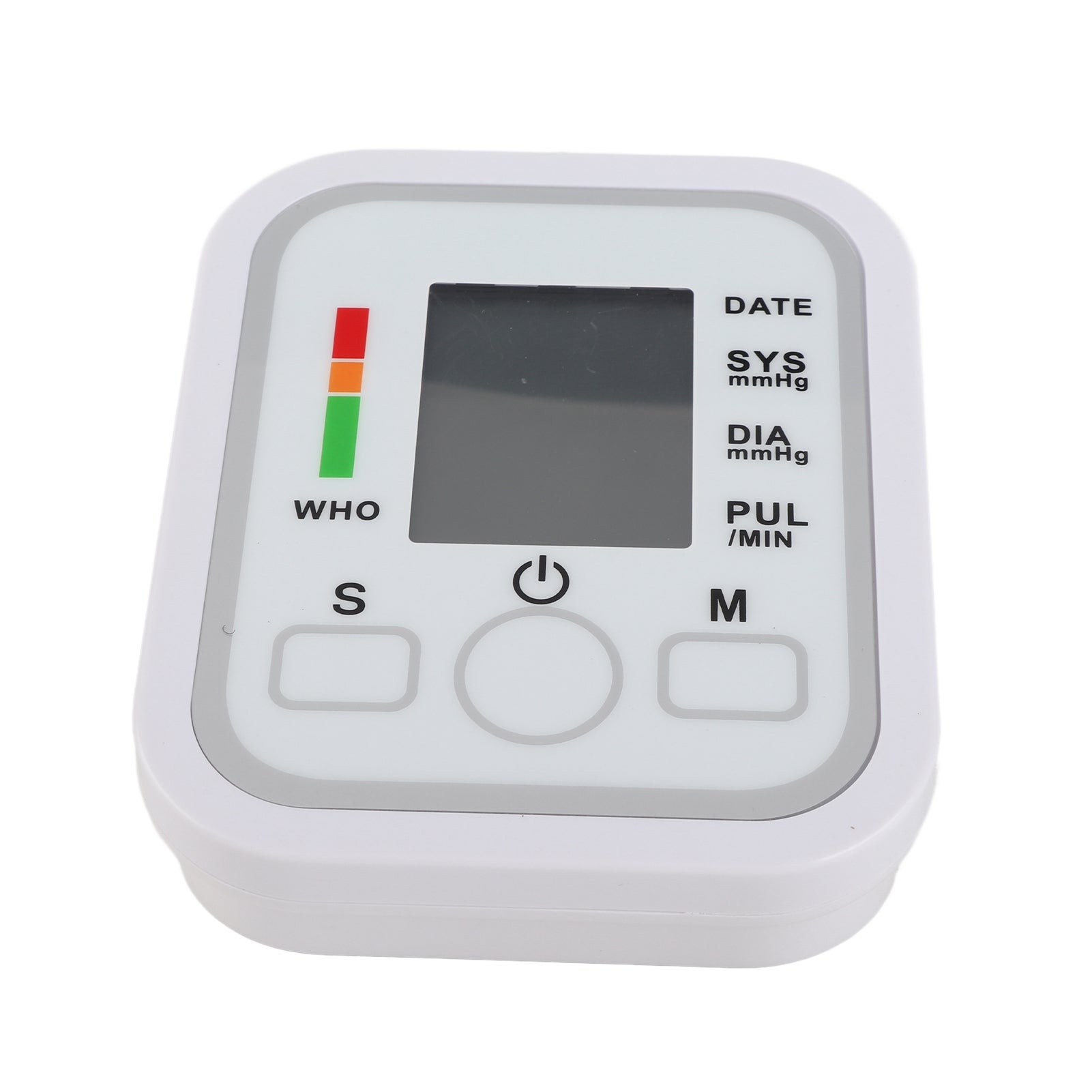 Testeur de pression artérielle, écran LCD, mesure précise, moniteur de brassard Portable avec fonction de réglage de l'heure - 3