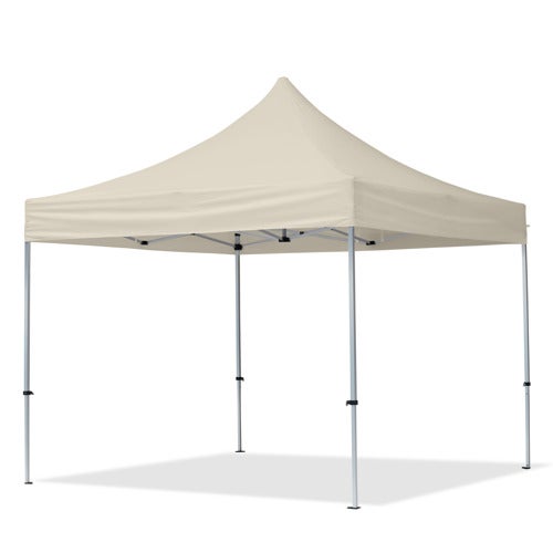 Tonnelle Pliante 3x3 M En Acier Et PVC 800 - Imperméable, Ignifuge, Avec Côtés Panoramiques Et Structure Réglable (noir)