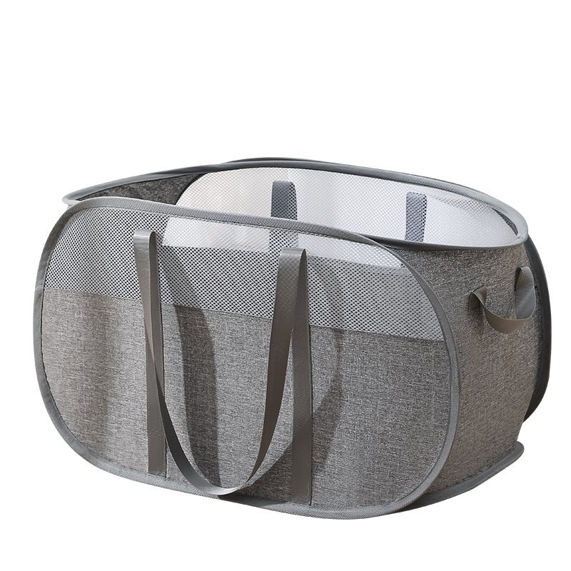 Składany kosz na pranie z siatki 36 cm x 36 cm x 58 cm Duży kosz na pranie Pop Up Przechowywanie Pojemnik Kosz na pranie Pop Up na ubrania/zabawki