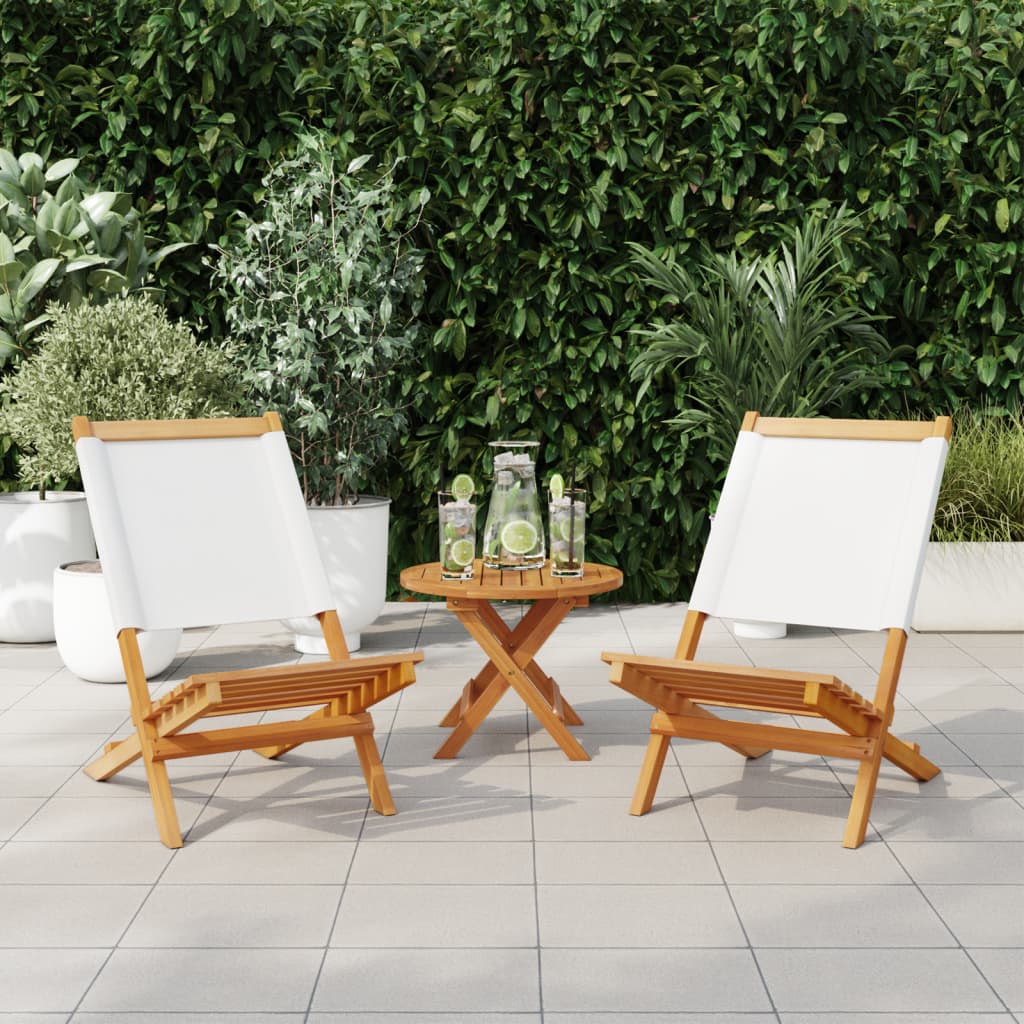 Lot de 2 Chaises de jardin Siège de Terrasse Chaise d'extérieur