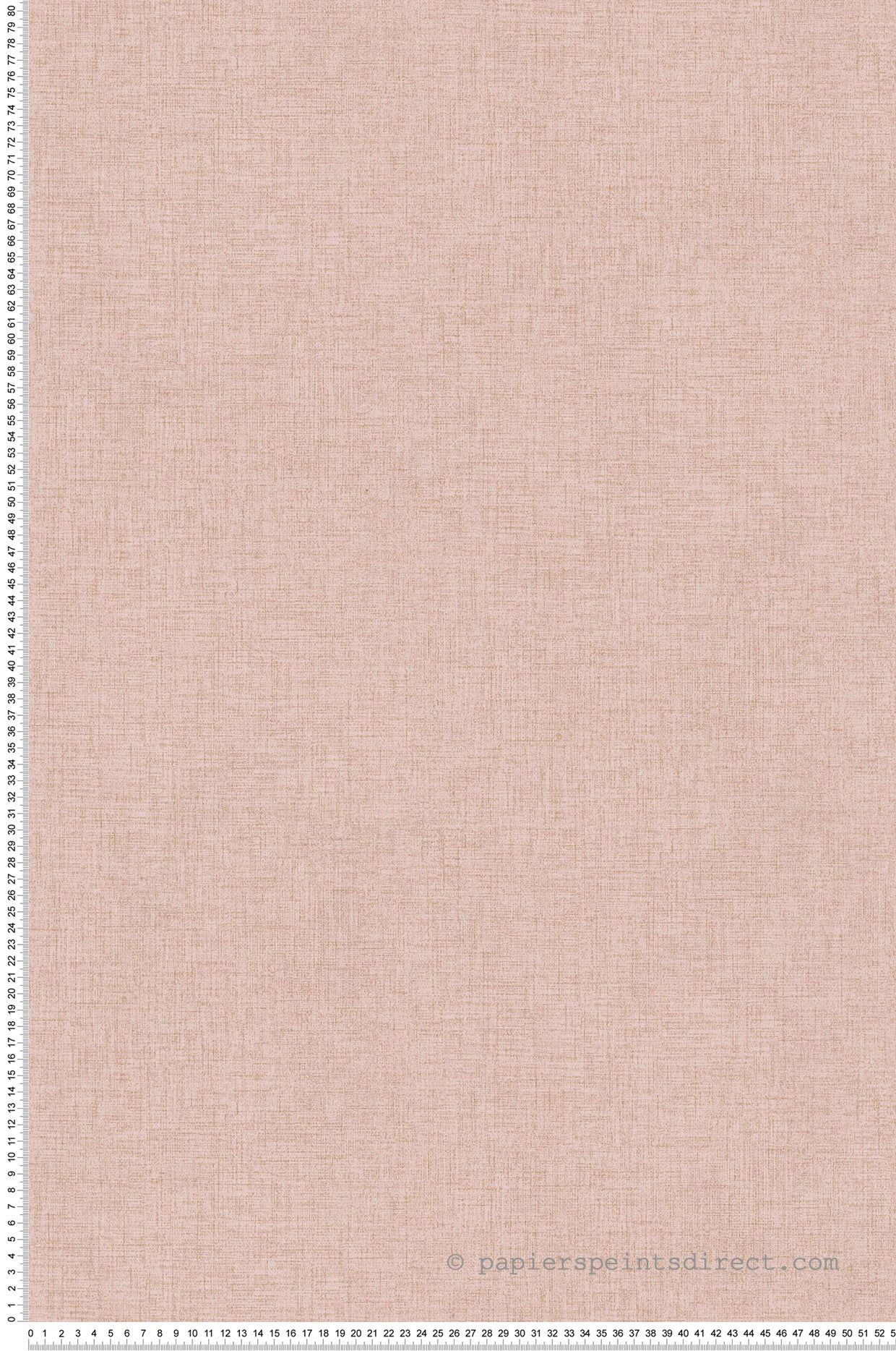 Tapeta lniana tekstura delikatnego różu - 53 cm x 10.05 m - LIVINGWALLS