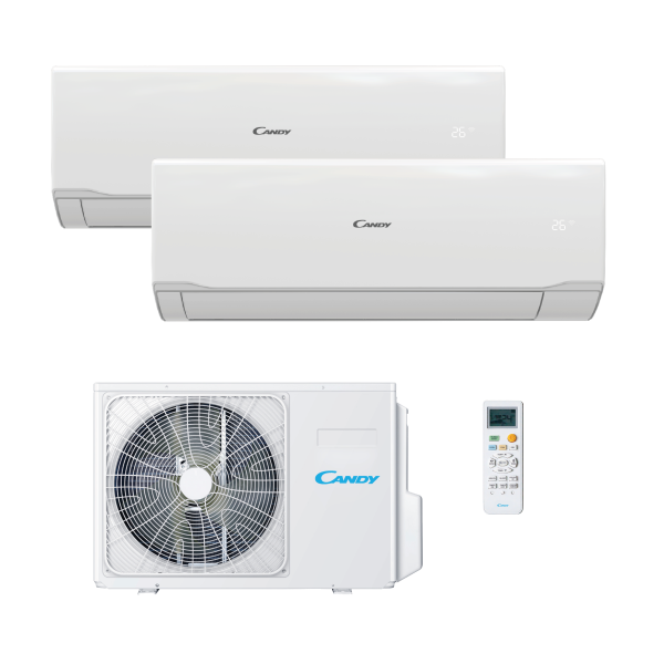 Aire Acondicionado multi-split 2x1 Haier CANDY PURE 2.0 25+35/40 WIFI