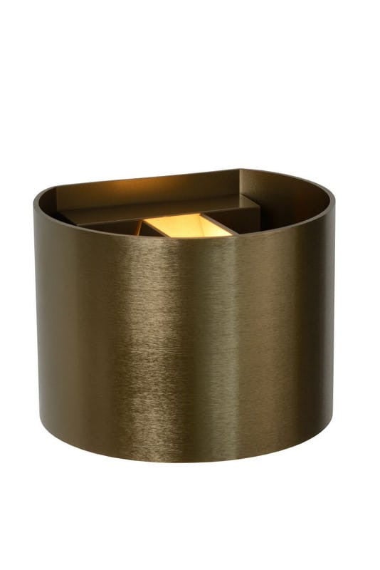 Kinkiet ścienny Xio brązowy 1xG9x3.5W wym: 9,7 x 13 x 11 cm aluminium IP20 Lucide