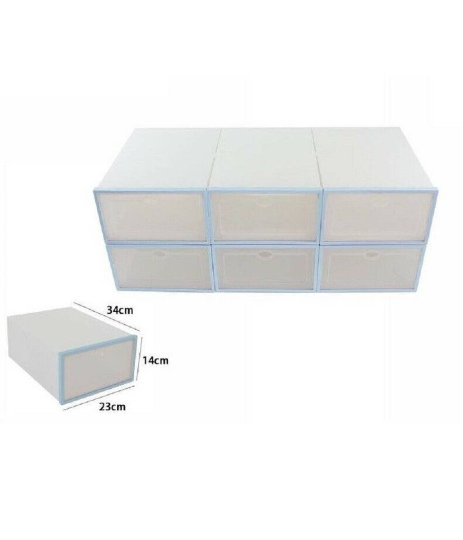 Organizer Scarpe Da Porta 2 Pezzi - 24 Tasche Trasparenti Pieghevole Salvaspazio