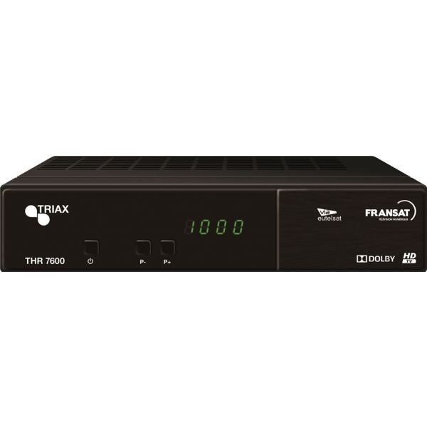 Récepteur Décodeur Satellite HD Triax THR 7600 FRANSAT + Carte FRANSAT - Enregistreur Lecteur multimédia, PVR ready, Time Shift, - 2