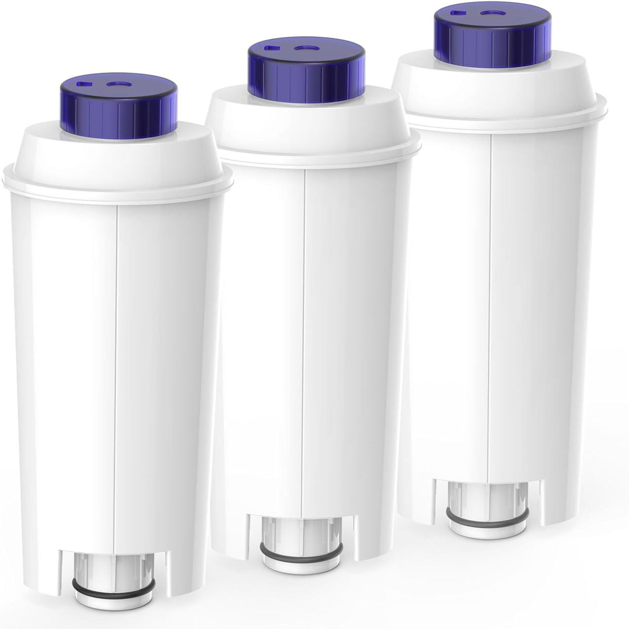Lot De 5 Filtres à Eau Pour Machines à Café DeLonghi - Compatible ECAM, Eletta, Dinamica, Magnifica, ETAM, Autentic - Réf. DLSC002, SER3017, Etc.