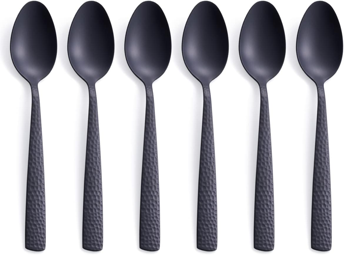 Set 12 Cucchiaini Da Caffè In Acciaio Inox | Cucchiaini Da Dessert 15 Cm | Posate Per Bambini E Uso Quotidiano