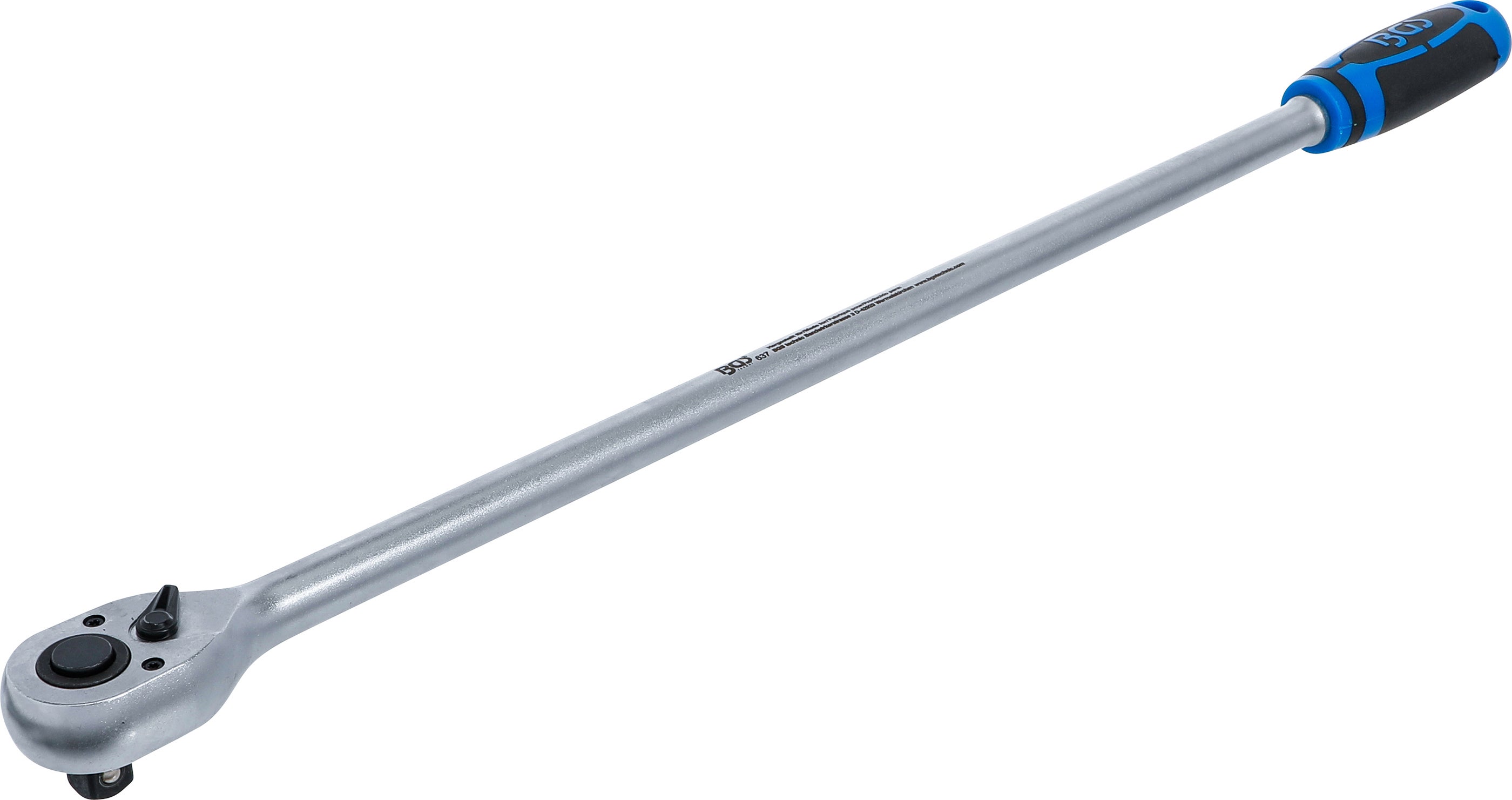 BGS Grzechotka przełączana bardzo długa Napęd kwadratowy zewnętrzny 12,5 mm (1/2") 605 mm - 637