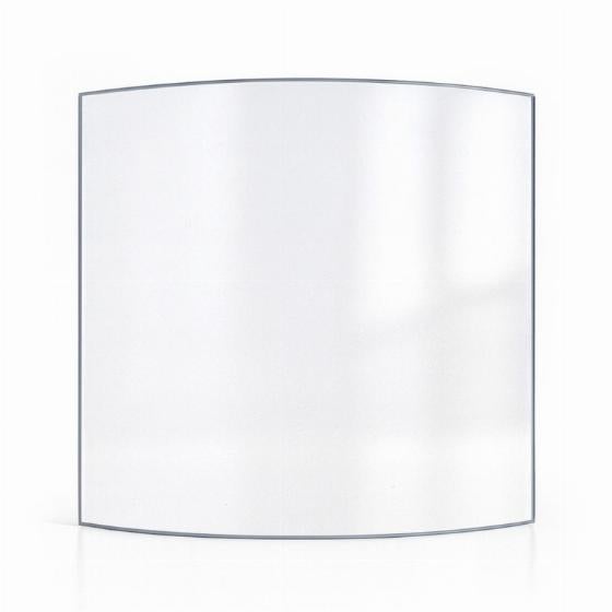 Vitre Supra CHLOE - Verre Courbe pour poêle à bois - 420 x 650 mm (A x H) - 4 mm