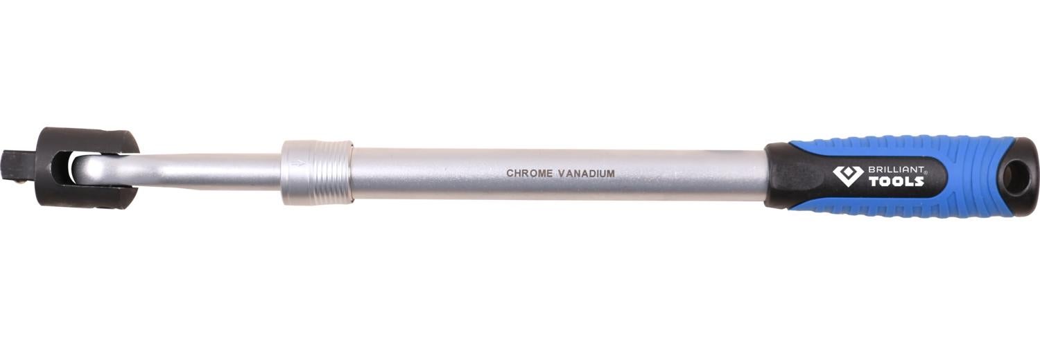 BRILLIANT TOOLS 1/2" Teleskopowy przegubowy uchwyt (450 - 610 mm) - BT022401