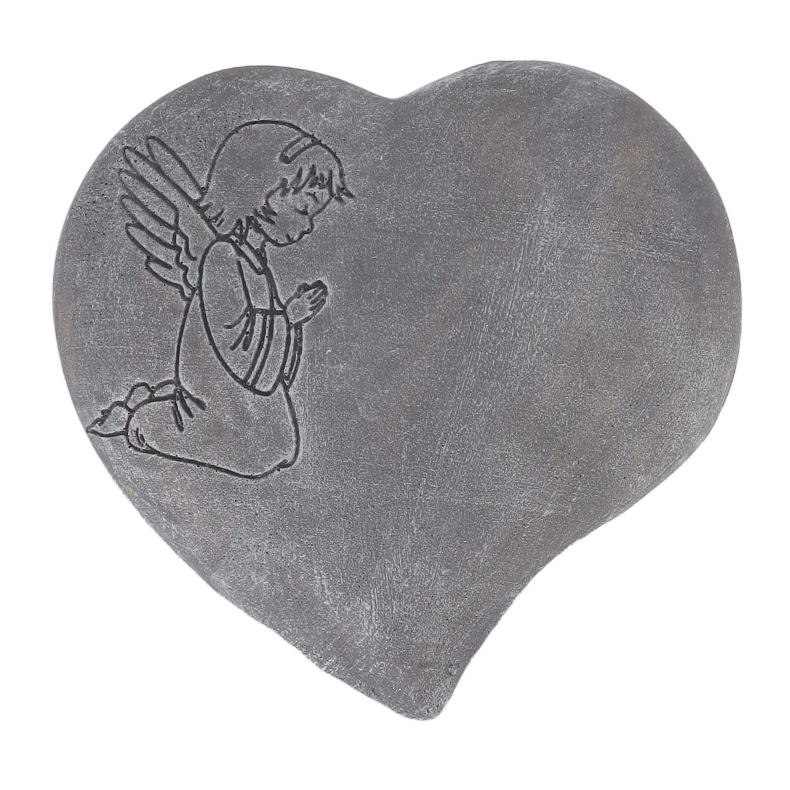 Żywiczny kamień pamiątkowy dla psa w kształcie serca po śmierci zwierzęcia domowego, wiszące ozdoby w stylu amerykań