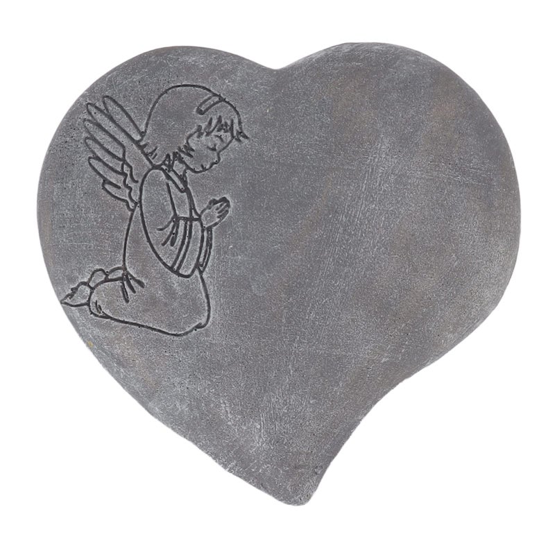 Żywiczny kamień pamiątkowy dla psa w kształcie serca po śmierci zwierzęcia domowego, wiszące ozdoby w stylu amerykań