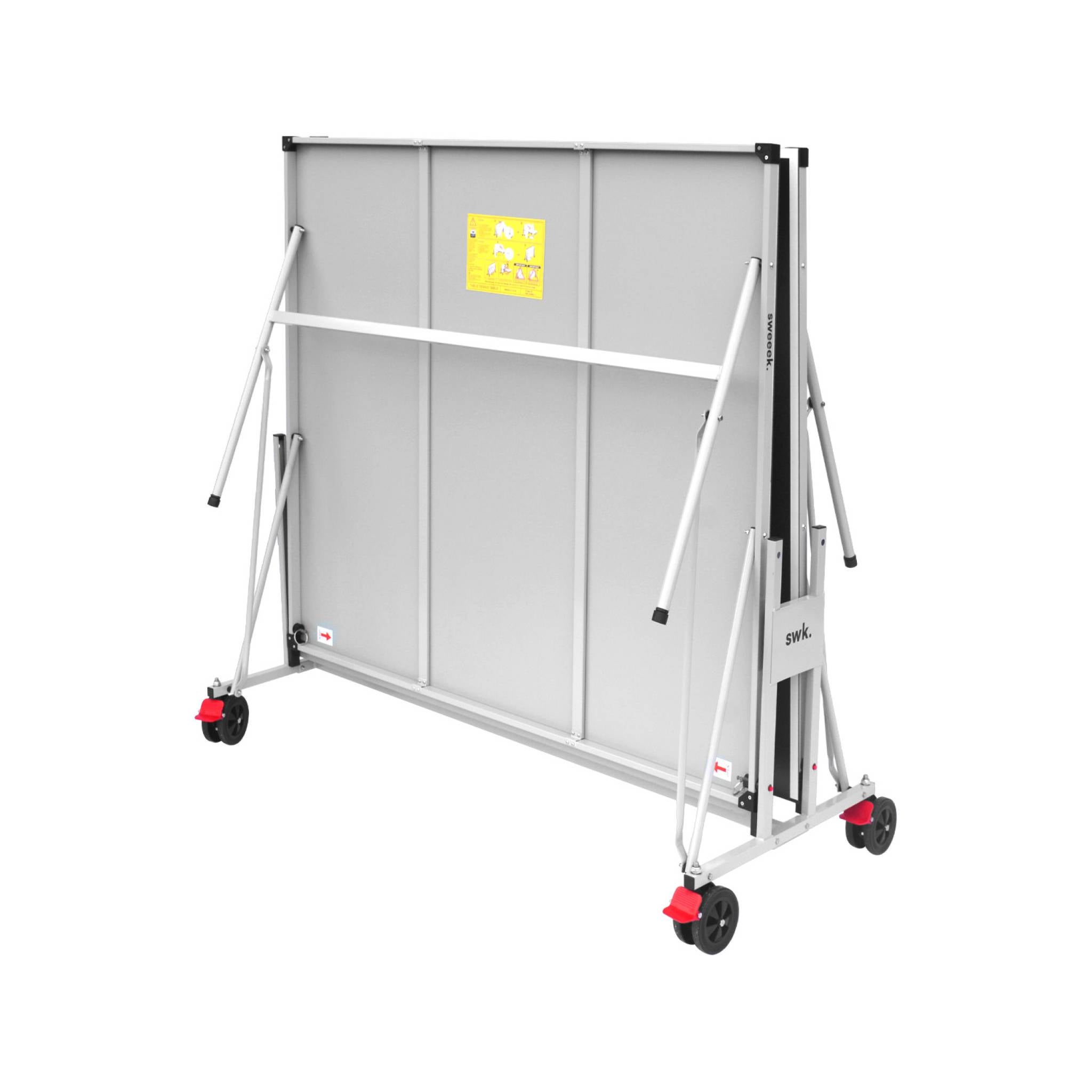 Table de ping pong OUTDOOR grise - table pliable avec 2 raquettes et 3 balles. pour utilisation extérieure. sport tennis - 5