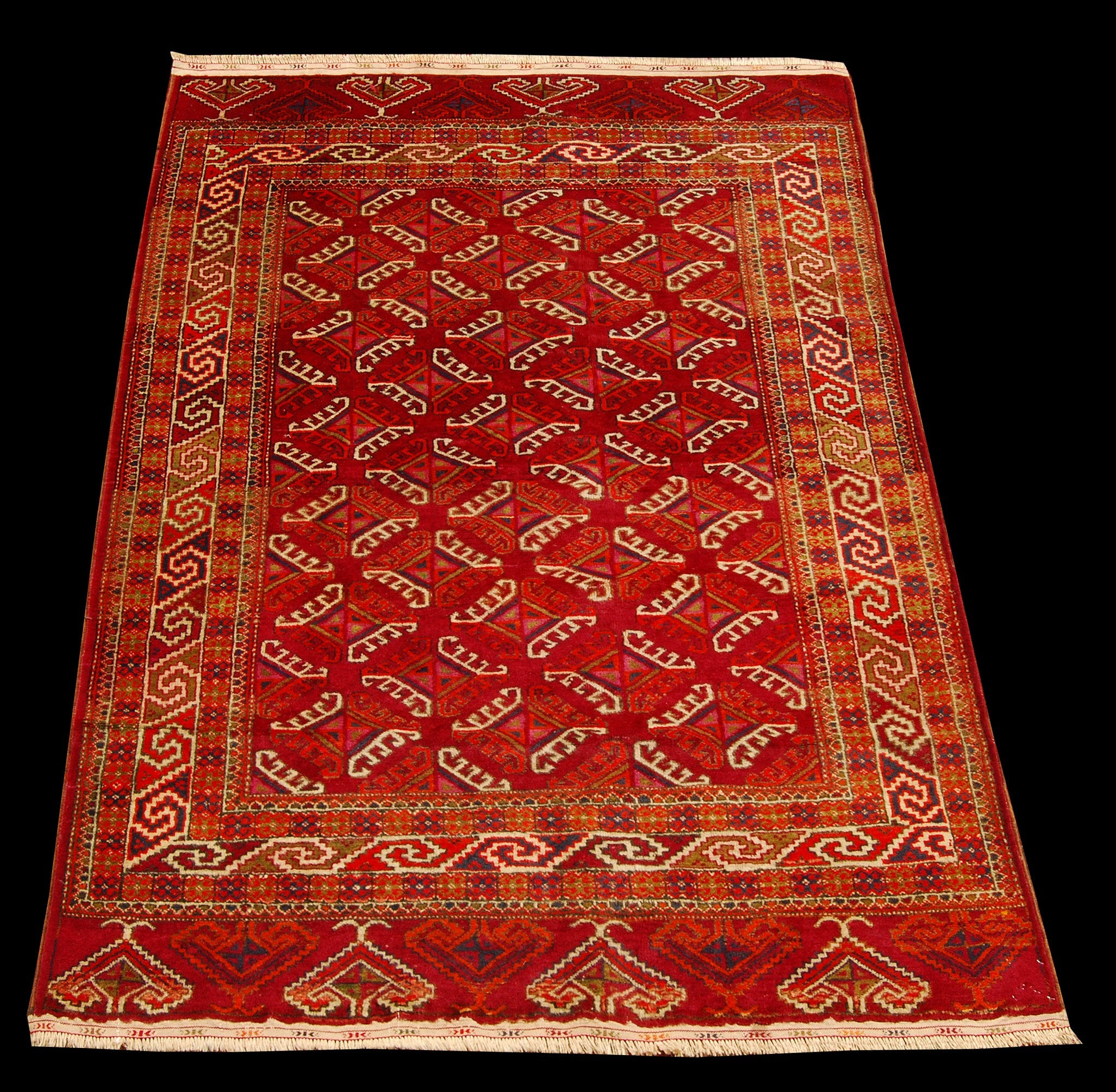 Alfombra oriental hecha a mano original, medida: 175x115 cm con certificado de autenticidad