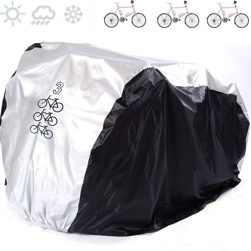 Pokrowiec na rower outdoorowy, z ochroną UV, pyłoszczelny, wodoodporny i przeciwdeszczowy. Nadaje się do rowerów, motocykli, rowerów szosowych i górs