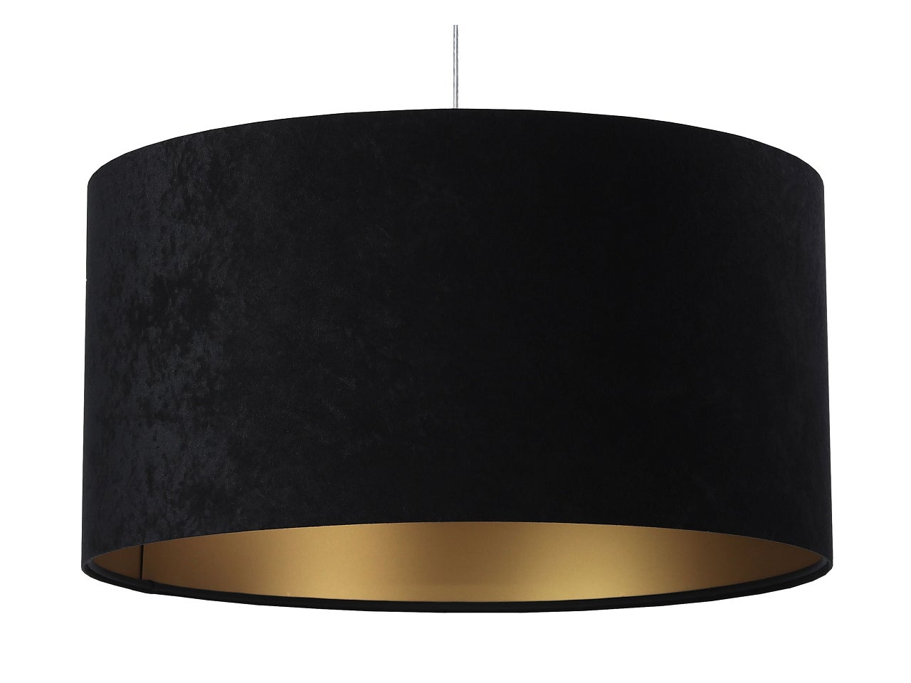 Lampa wisząca HOME 30 czarna/złota
