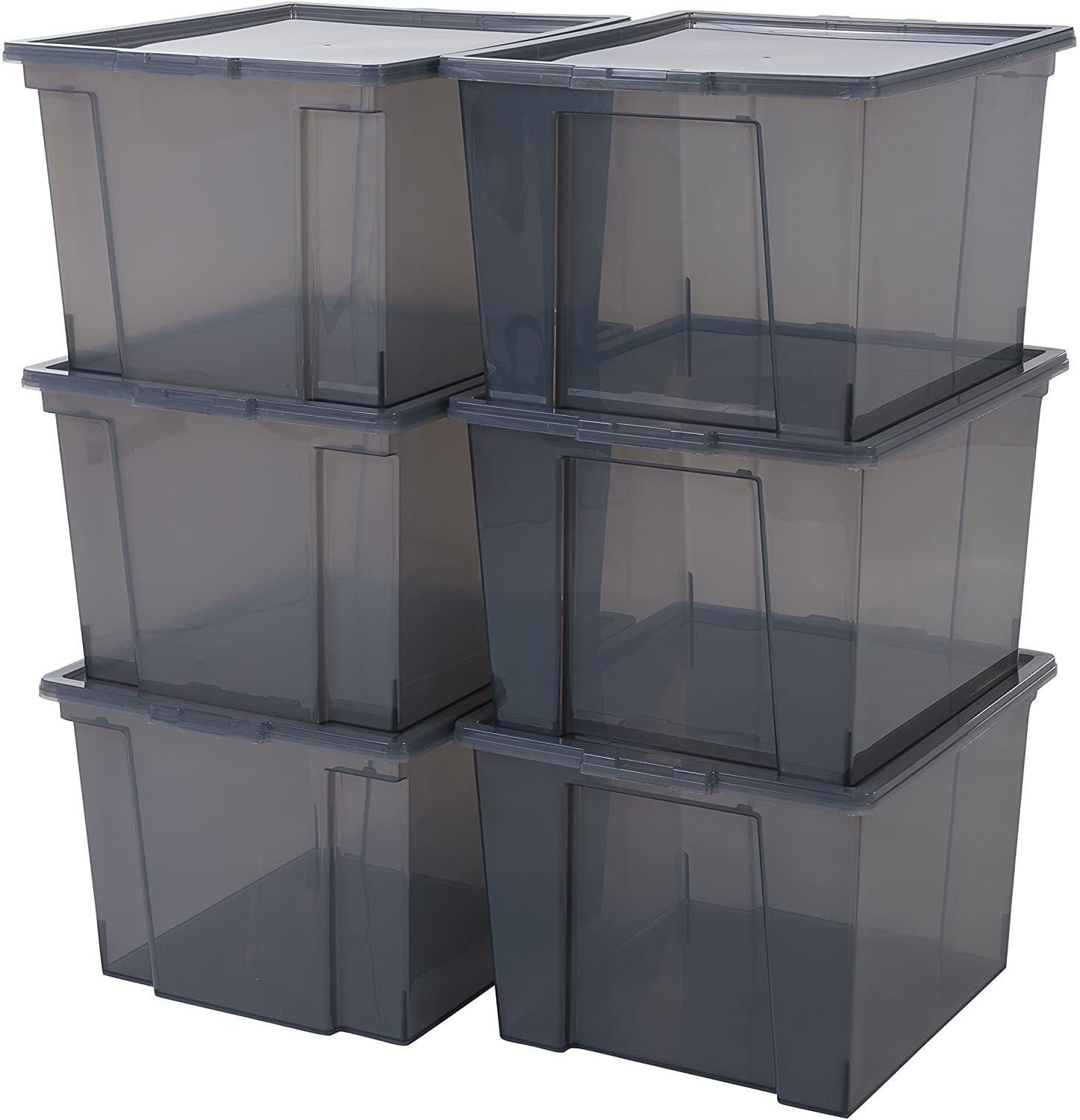 Étagère Rangement Bois Iris Ohyama STB-400D - 3 Compartiments, Empilable | Pour Bureau, Chambre, Salon