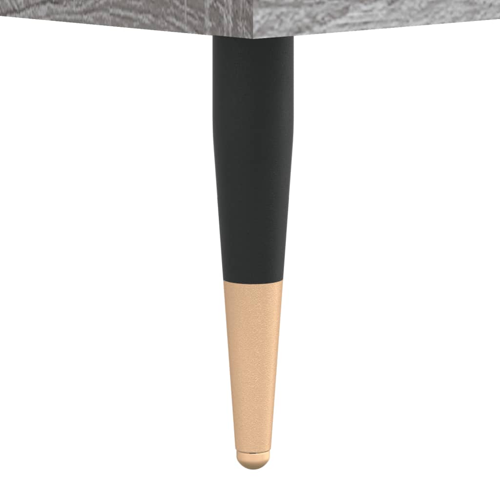 Meuble TV Sonoma gris 160x35x55 Bois d'ingénierie - 9