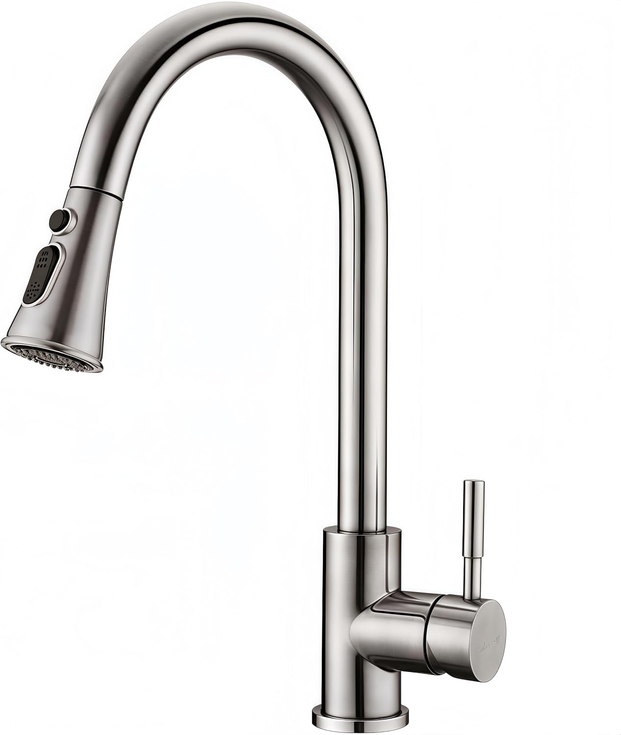 Bateria kuchenna z prysznicem ręcznym | Wyciągana bateria kuchenna, 2 dysze, obrót 360°, bateria kuchenna ze stali nierdzewnej