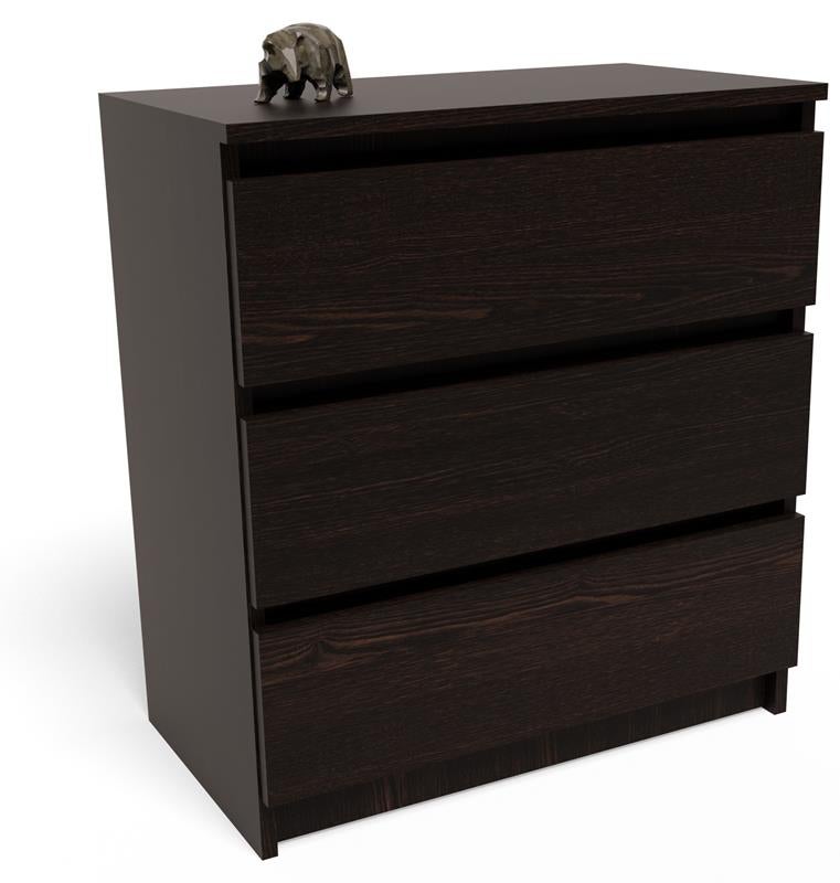 Komoda szafka P3 EX3 wenge 3 szuflady płyta 18mm