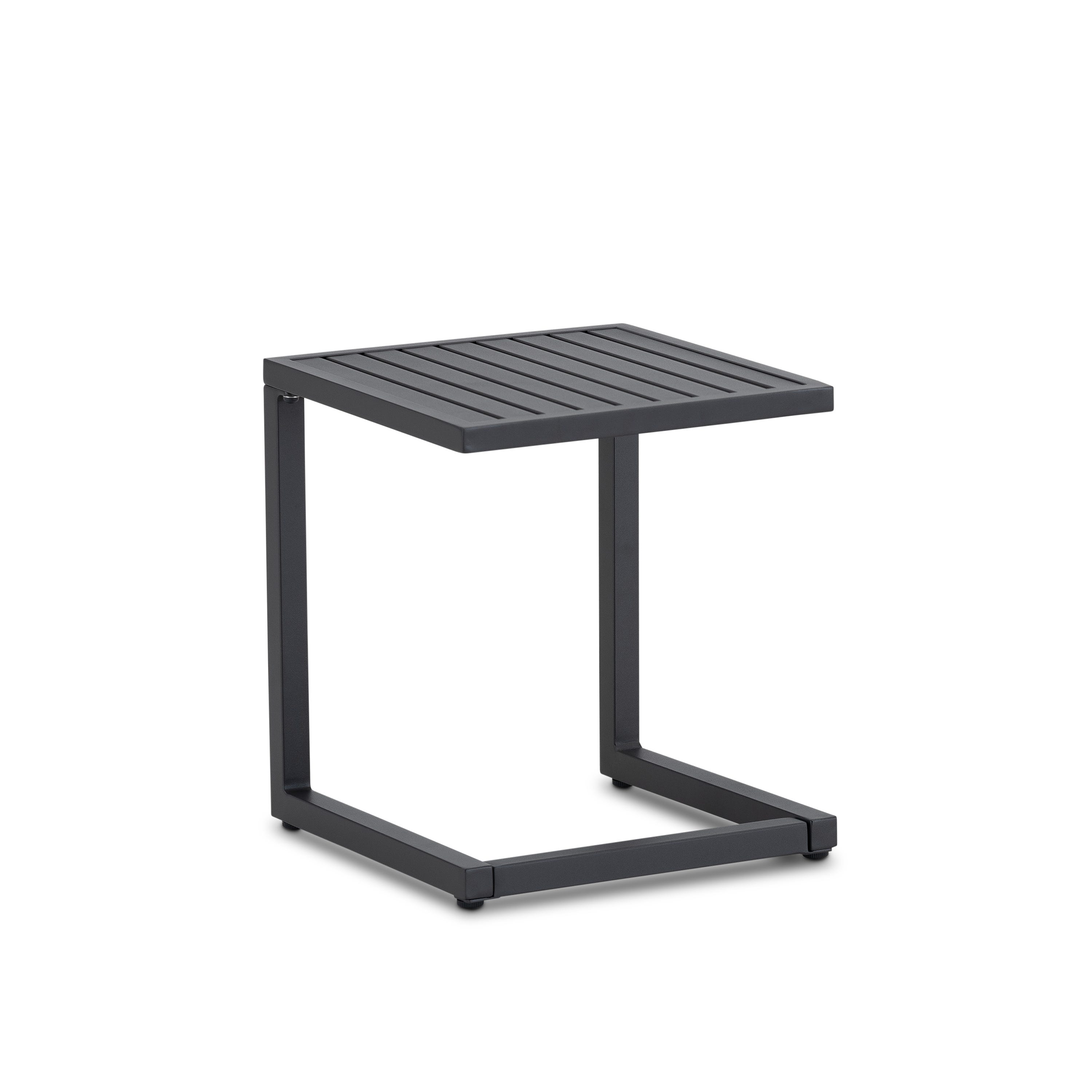 Table d'appoint jardin aluminium anthracite - Punta Cana | Leroy Merlin