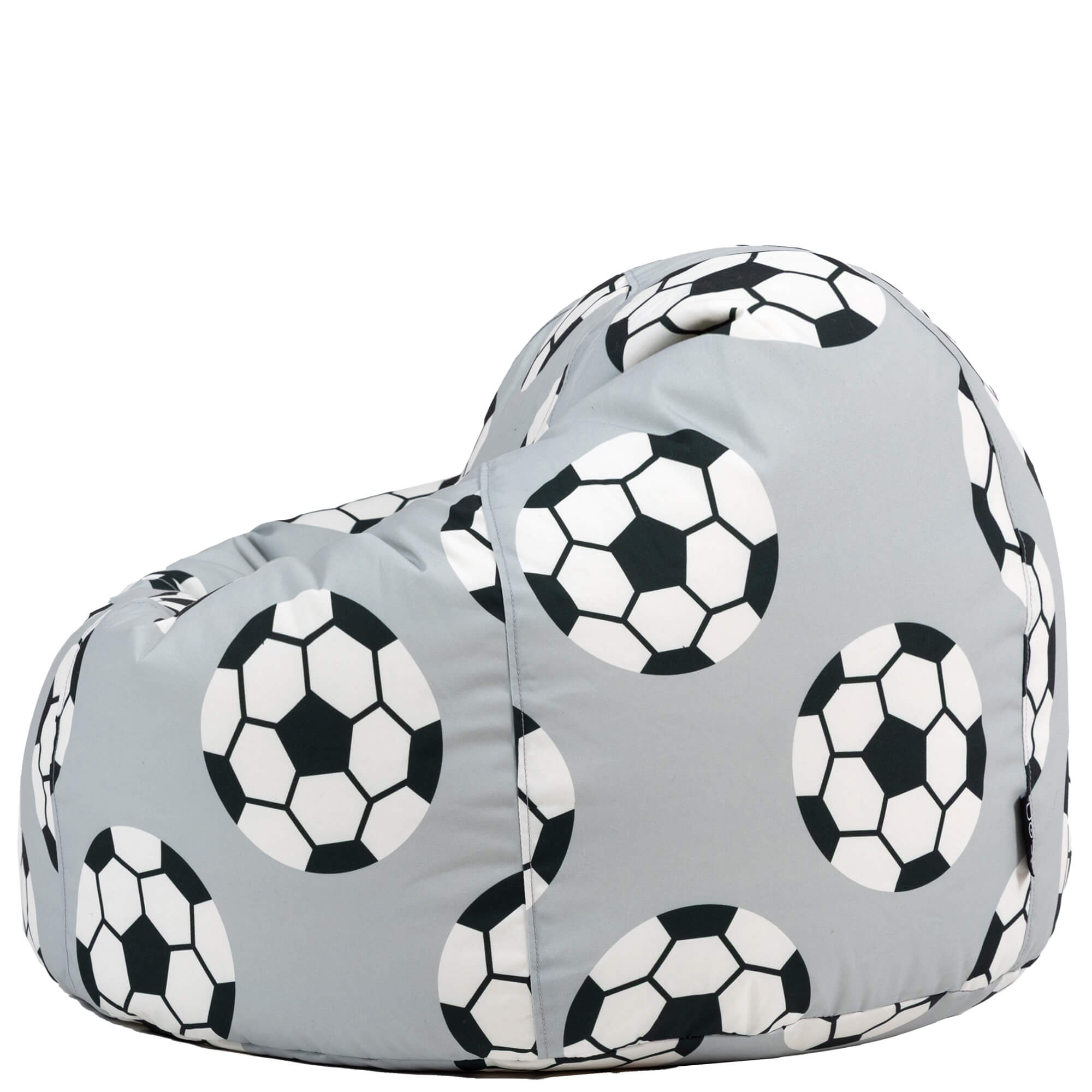 Pouf fauteuil classique large enfant intérieur extérieur à imprimé football, chambre, salon, jardin, 80x80cm Oeko-Tex® - 4