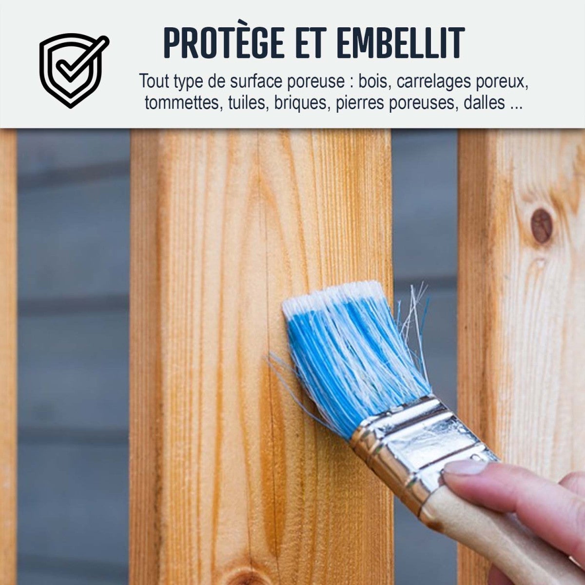 Huile de lin naturelle pour bois intérieur, extérieur, terrasse, parquet, meuble, pierre naturelle - ARCALIN 101 - 1 L - ARCANE INDUSTRIES - 2