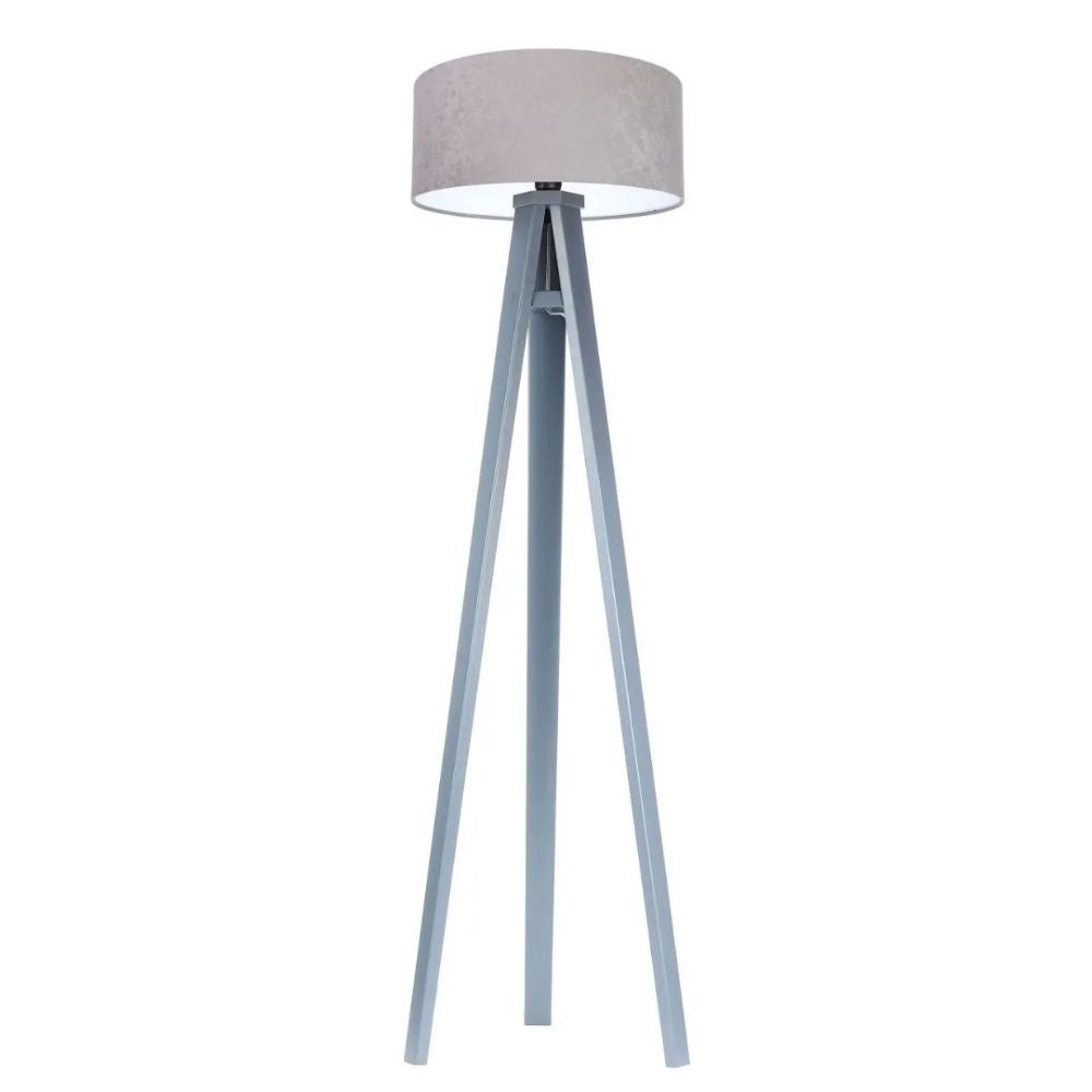 Lampa stojąca HOME 40 szara/biała/szara