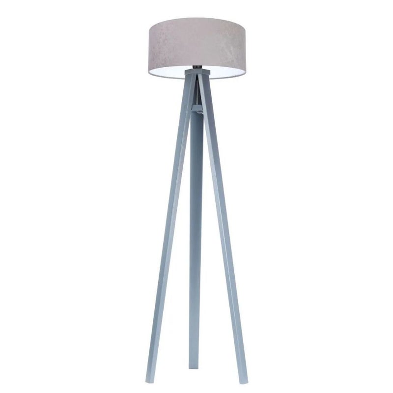 Lampa stojąca HOME 40 szara/biała/szara