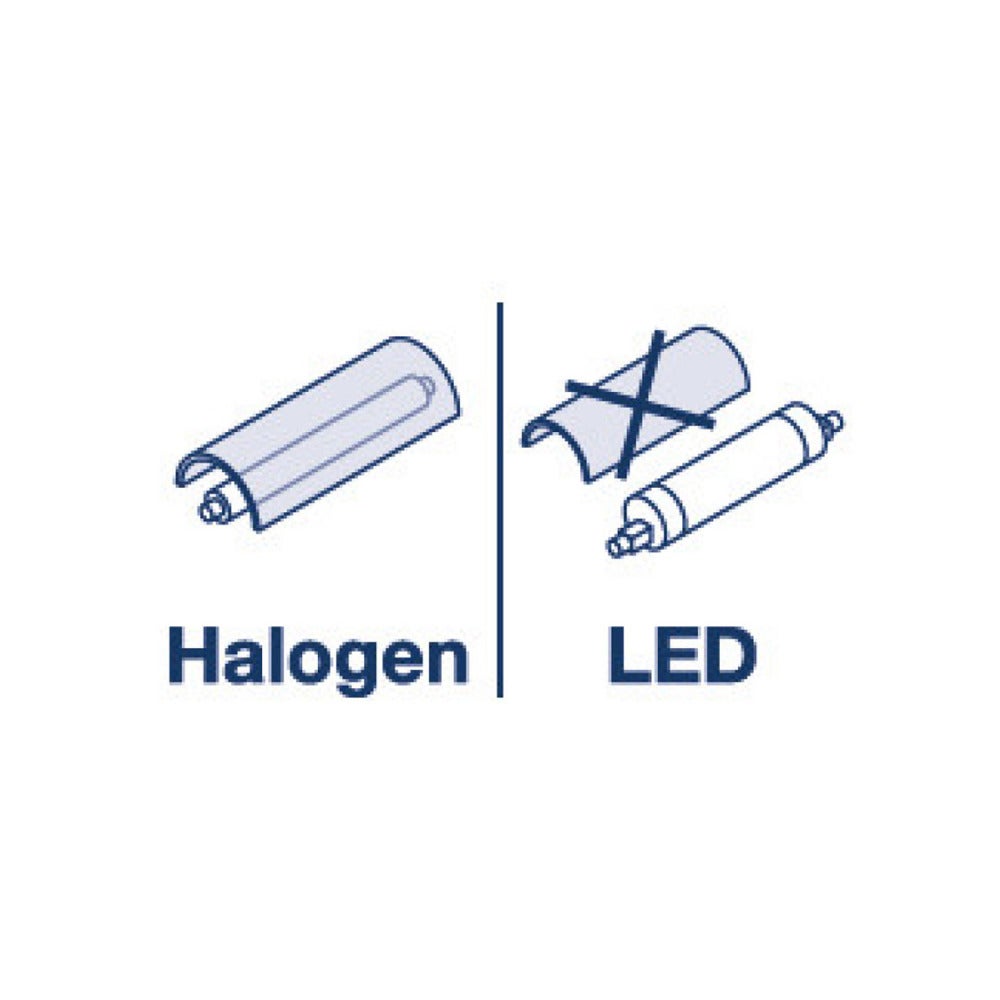 ampoule à led - philips corepro - 14w - culot r7s - 118 mm - 3000k - philips 714003 - 7