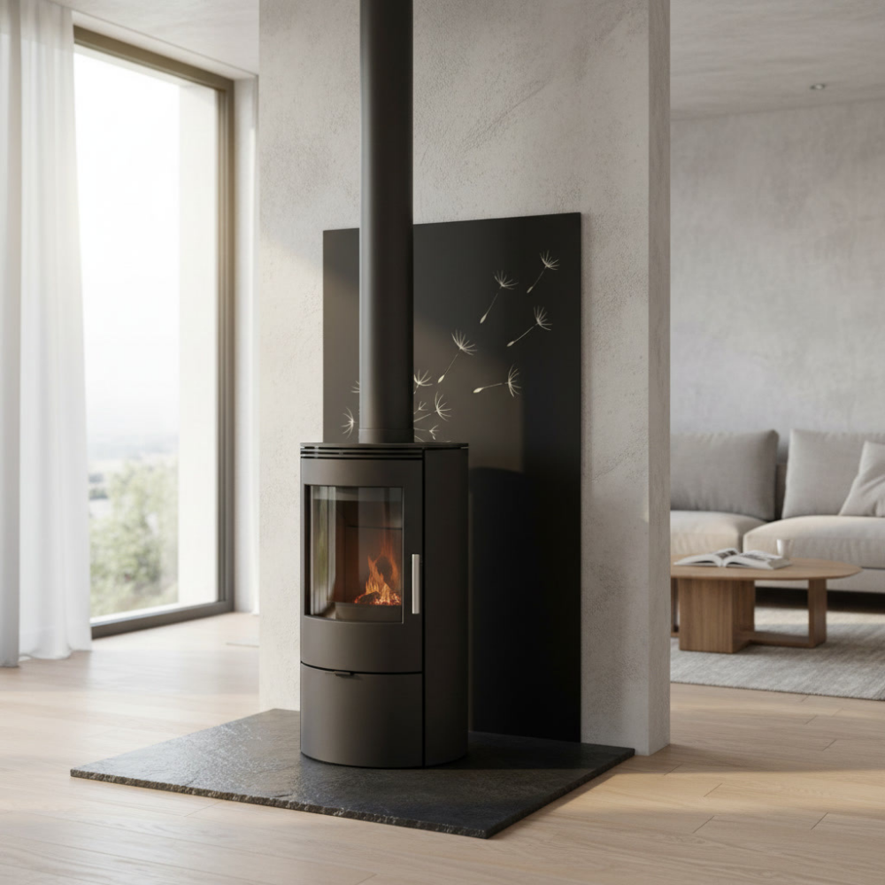 Plaque de protection murale verticale décorative en acier Dalven l.80 x H.117 cm Edilinox - 2