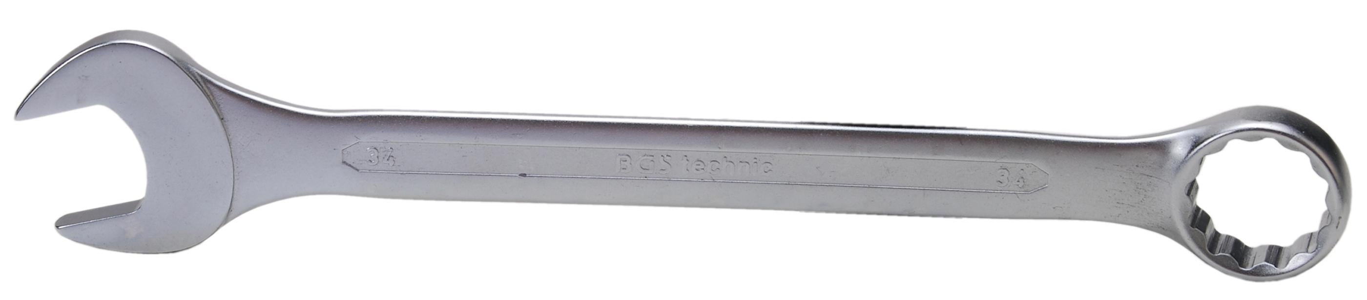 Klucz płaski BGS ergonomiczny 34 mm matowe wykończenie 380 mm
