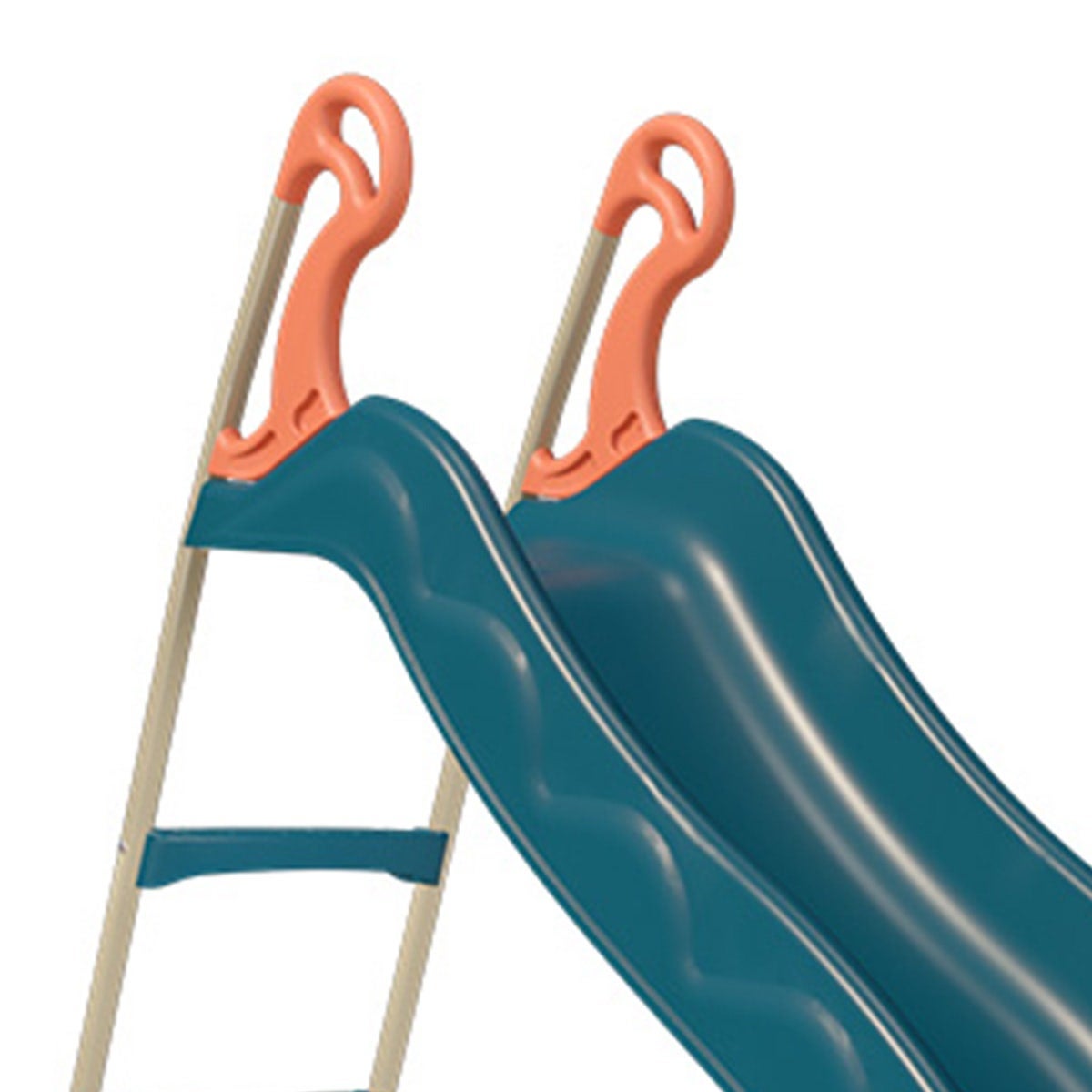 Toboggan Actou bleu 3 m plateforme 1,45 m 3 12 ans Trigano - 3