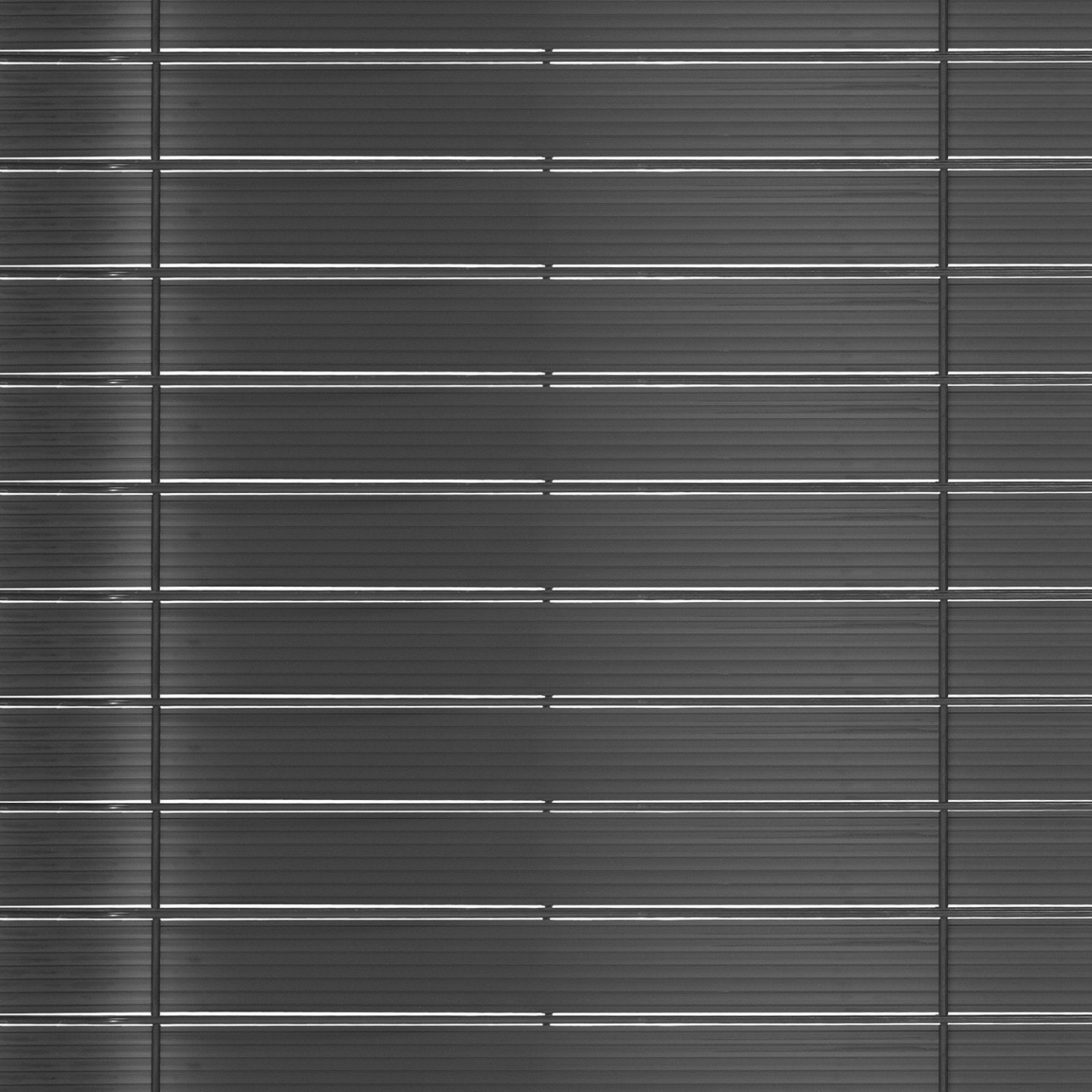 Kit de lamelles occultantes PVC grises L.60 M pour panneau grillagé - 4