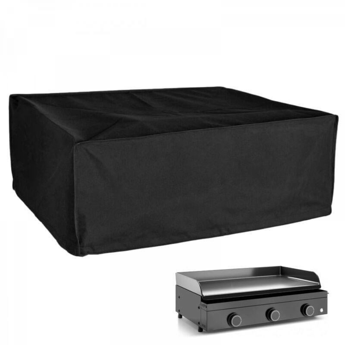 Bâche GOGLAND 300x290 Cm – Imperméable, UV, Avec 6 Cordes, Piquets, Mousquetons, Et Sac De Transport