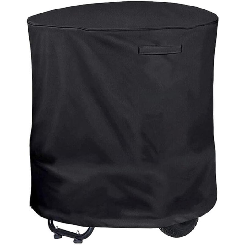 Wodoodporna osłona do ciężkiego rębaka do drewna, wodoodporna osłona do ciężkiego rębaka do drewna (czarna, 85x85x110 cm)